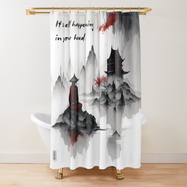 Item preview, In your head Zen quote designed and sold by ZenStickConcept.