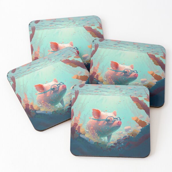 Item preview, Coral Diver designed and sold by Wallbreaker Pig.