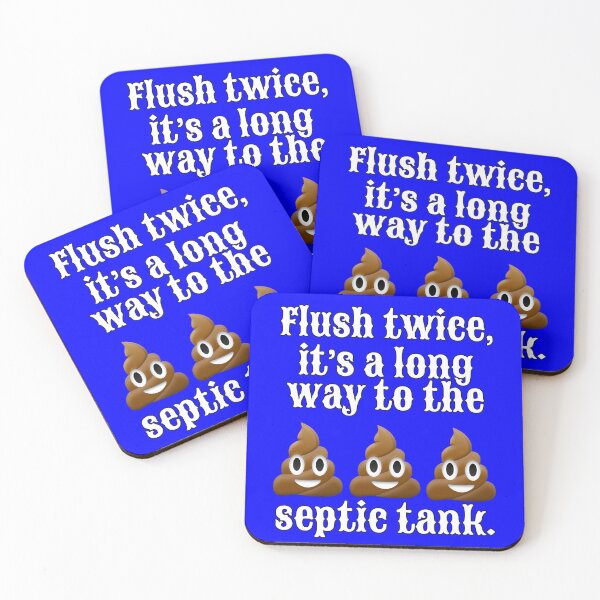 Item preview, Occupation Plumber Plumbing Flush Twice, It's A Long Way To The Septic Tank designed and sold by fantasticdesign.
