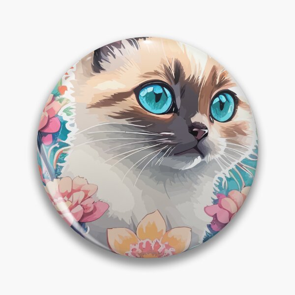 Item preview, Siamese kitten designed and sold by krabbaraban.