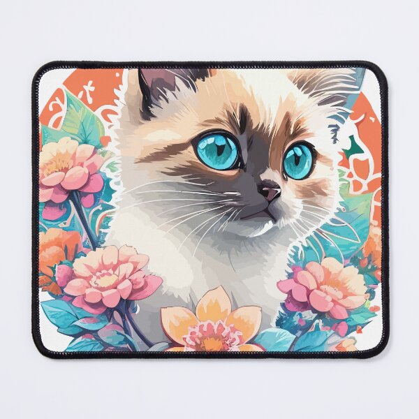 Item preview, Siamese kitten designed and sold by krabbaraban.