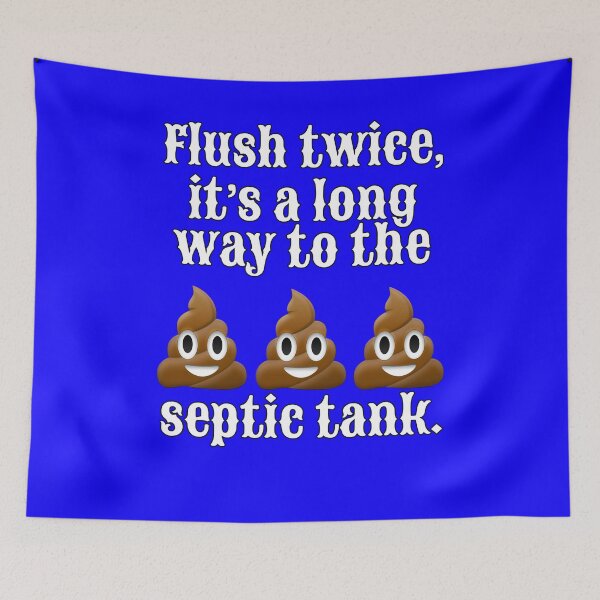 Item preview, Occupation Plumber Plumbing Flush Twice, It's A Long Way To The Septic Tank designed and sold by fantasticdesign.