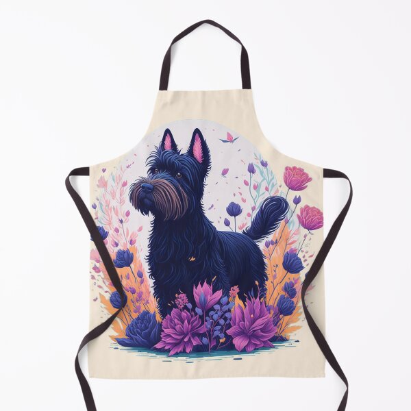 Item preview, scottish terrier dog by Flowers and moon designed and sold by shokA Design.