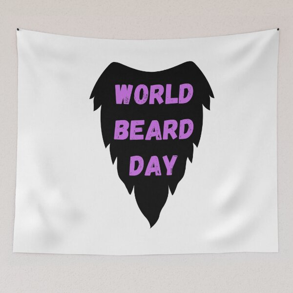 Item preview, World Beard Day designed and sold by Simo0455.