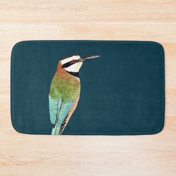 Item preview, WHITE THROATED BEE EATER-Merops albicollis designed and sold by BEATRIZ ABAITUA.