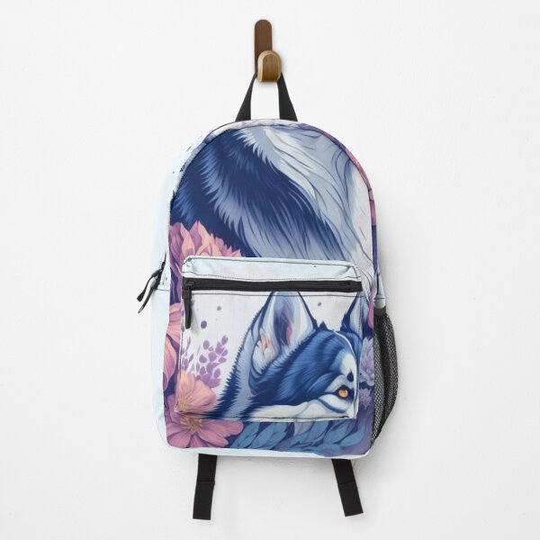 Aperçu de l'œuvre chien husky sibérien par Flowers and moon créée et vendue par shokA Design.