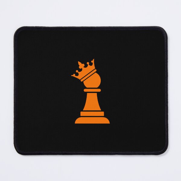 Item preview, Orange Chess Pawn with Crown | King, Queen, and Grand Master designed and sold by Quality Design.