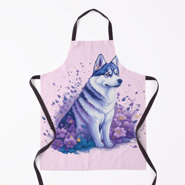 Aperçu de l'œuvre « chien husky sibérien » par Flowers créée et vendue par shokA Design.