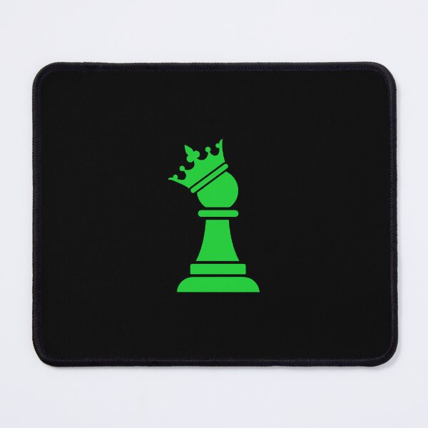 Item preview, Green Chess Pawn with Crown | King, Queen, and Grand Master designed and sold by Quality Design.
