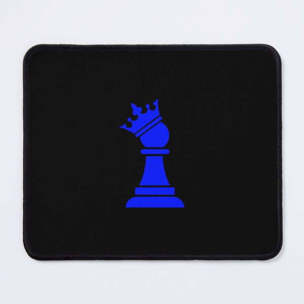 Item preview, Blue Chess Pawn with Crown | King, Queen, and Grand Master designed and sold by Quality Design.