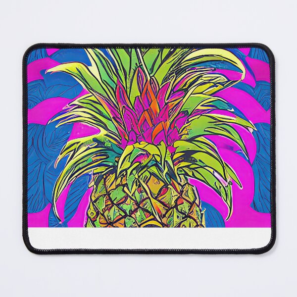 Item preview, Hawaiian Pineapple AI Art Print, Modern Home Decor, Abstract Art, Boho Botanical Art designed and sold by casaai.