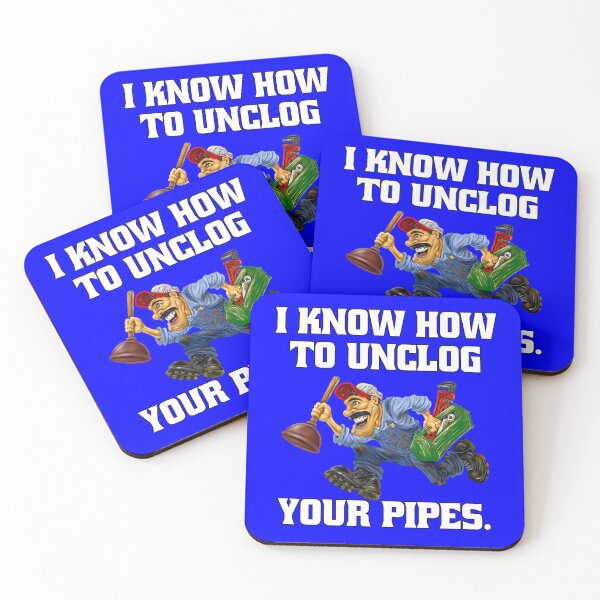 Item preview, Occupation Plumbing Plumber I Know How to Unclog Your Pipes designed and sold by fantasticdesign.