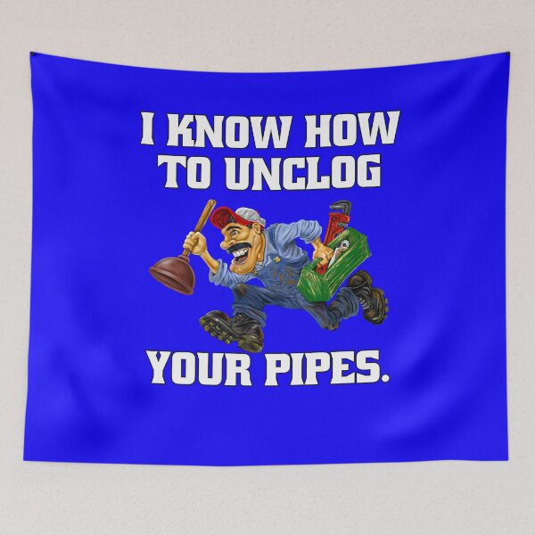 Item preview, Occupation Plumbing Plumber I Know How to Unclog Your Pipes designed and sold by fantasticdesign.