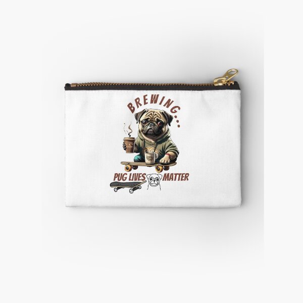 Item preview, Pug Lives Matter Funny Pug Life Sayings Dog Skaterboarding Coffee Obsessed Skater Time Quotes designed and sold by Sshmorr.