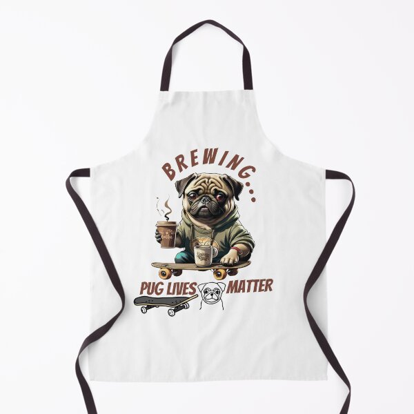 Item preview, Pug Lives Matter Funny Pug Life Sayings Dog Skaterboarding Coffee Obsessed Skater Time Quotes designed and sold by Sshmorr.