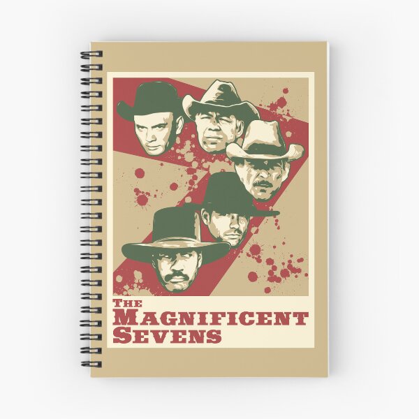 Item preview, The Magnificent Sevens designed and sold by robotrobotROBOT.