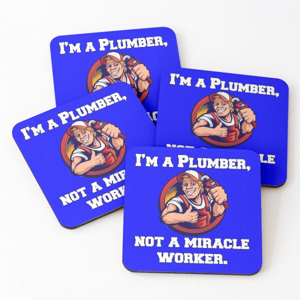 Item preview, Occupation Plumbing Plumber I'm A Plumber, Not A Miracle Worker designed and sold by fantasticdesign.