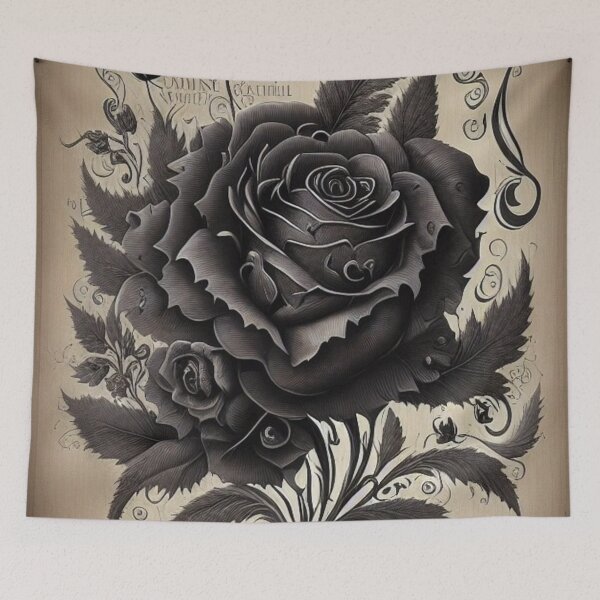 Item preview, Black Rose's designed and sold by BiancaDPetals.