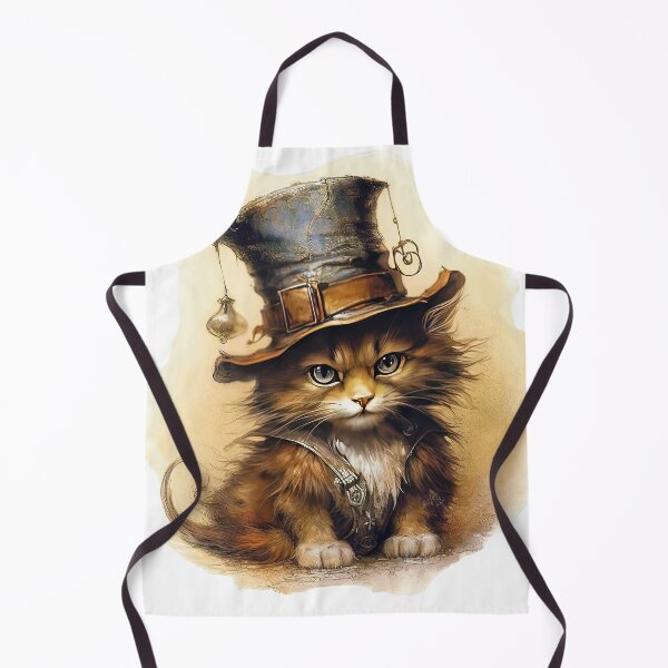 Item preview, Copy of Cat wearing hat,yellow color,abstract,cartoon designed and sold by Hermossa-Art.