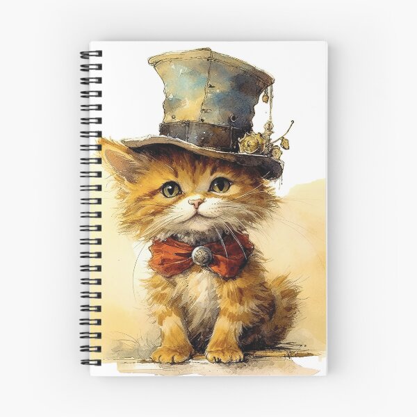Item preview,  Cat wearing hat,yellow color,abstract,cartoon designed and sold by Hermossa-Art.