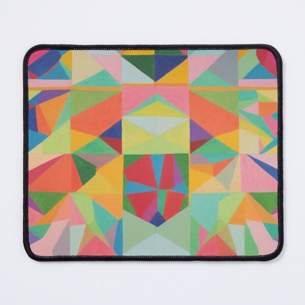 Item preview, Colorful abstract background pettern Color decorative element Geometric pop art designed and sold by PinkPinkArts.