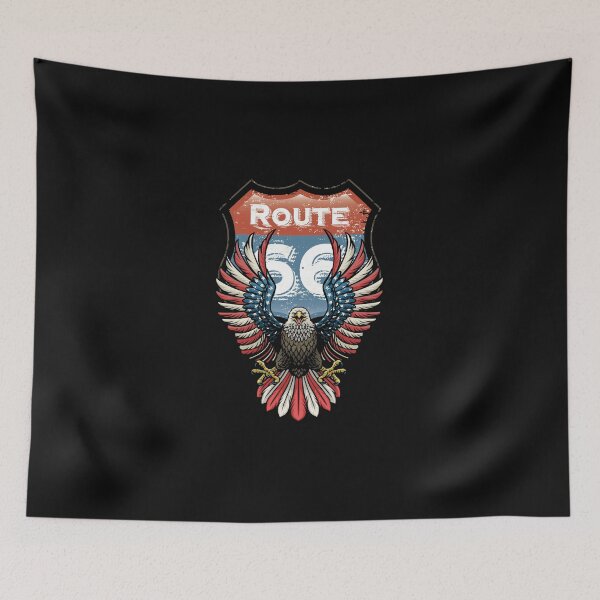 Item preview, Route 66 American Eagle designed and sold by RedBubbleBoom.