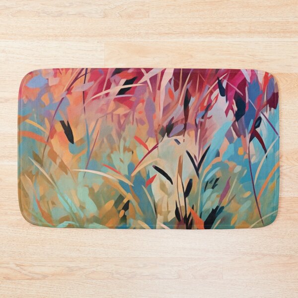 Item preview, Colorful abstract flower pettern Color Nature Color decorative element Flowers Impressionism pop art designed and sold by PinkPinkArts.