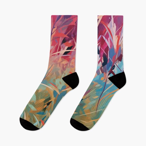 Item preview, Colorful abstract flower pettern Color Nature Color decorative element Flowers Impressionism pop art designed and sold by PinkPinkArts.