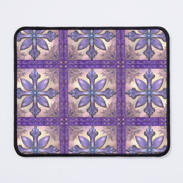 Item preview, Purple with Silver Adornments designed and sold by MiracleROLArt.
