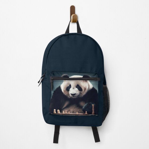 Item preview, Panda playing chess designed and sold by SKELPA.