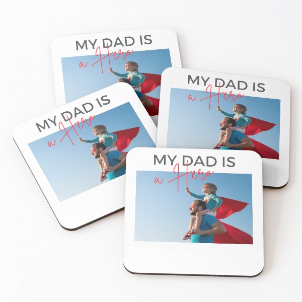 Item preview, My Dad Is A Hero designed and sold by ByAllyAlly.