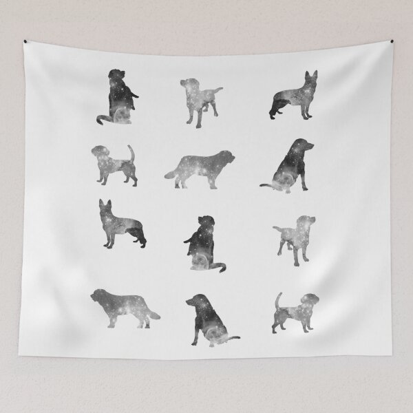 Item preview, Galaxy Dogs  designed and sold by SharkaSplat.