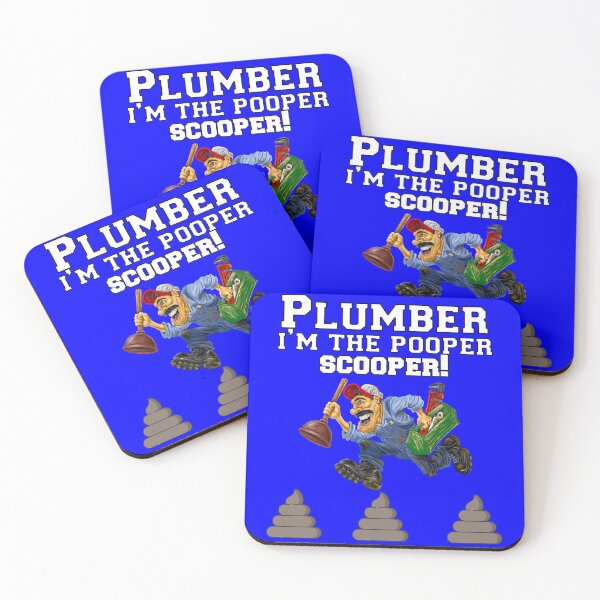 Item preview, Occupation Plumbing Plumber I'm The Pooper Scooper! designed and sold by fantasticdesign.