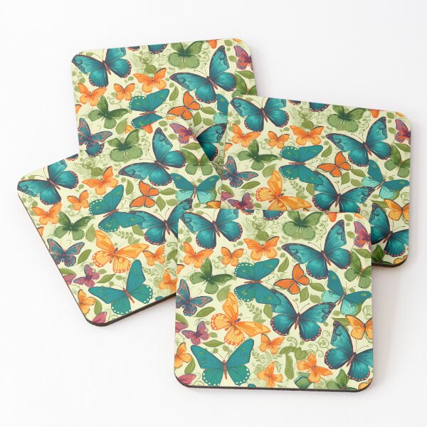 Item preview, Pattern : Butterflies designed and sold by MTJ-Mushrooms.