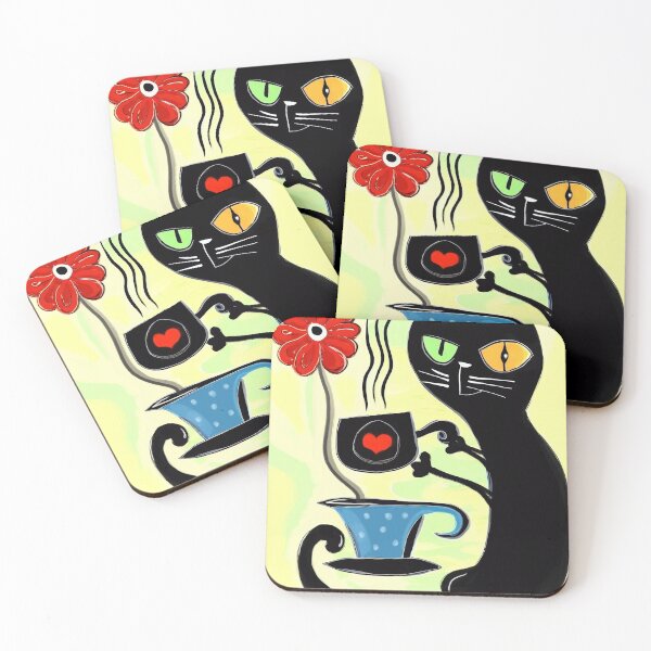 Item preview, Coffee cat designed and sold by Ximera888Art.