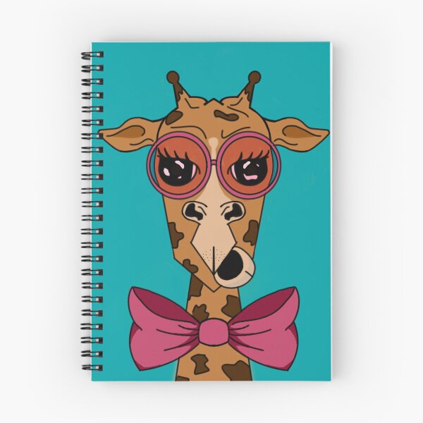 Item preview, Funny giraffe with pink glasses designed and sold by Sherricaa.