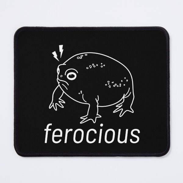 Item preview, ferocious desert rainfrog (white) designed and sold by Cornelia Ott.