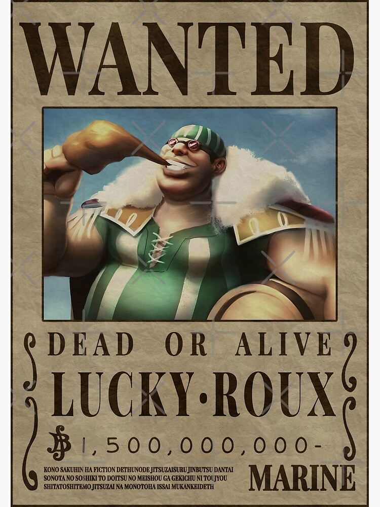 Bounty posters in One Piece live-action