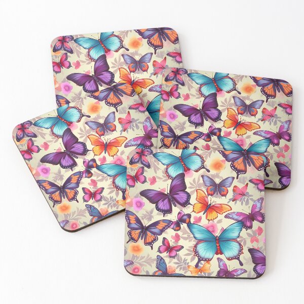 Item preview, Pattern : Butterflies designed and sold by MTJ-Mushrooms.