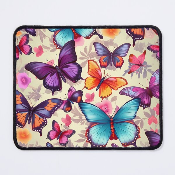 Item preview, Pattern : Butterflies designed and sold by MTJ-Mushrooms.