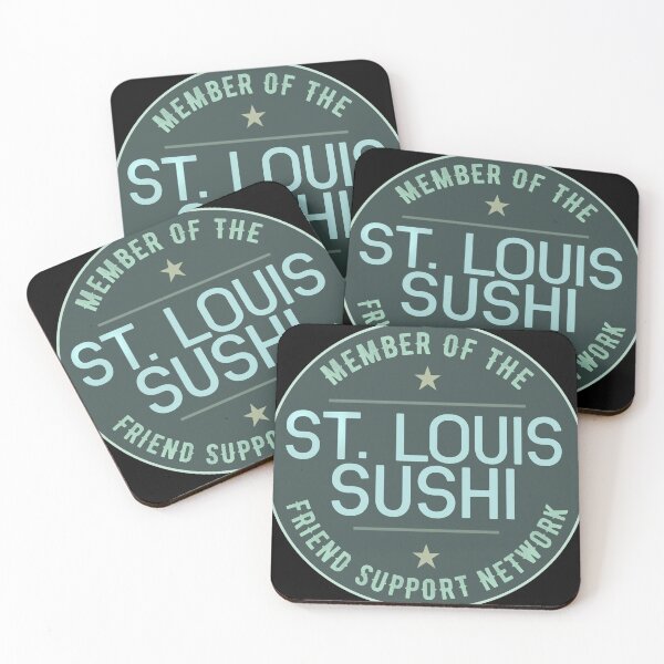 Item preview, St Louis Sushi Support Network Saint Louis Missouri Somebody Somewhere Fan designed and sold by HaggisVitae.