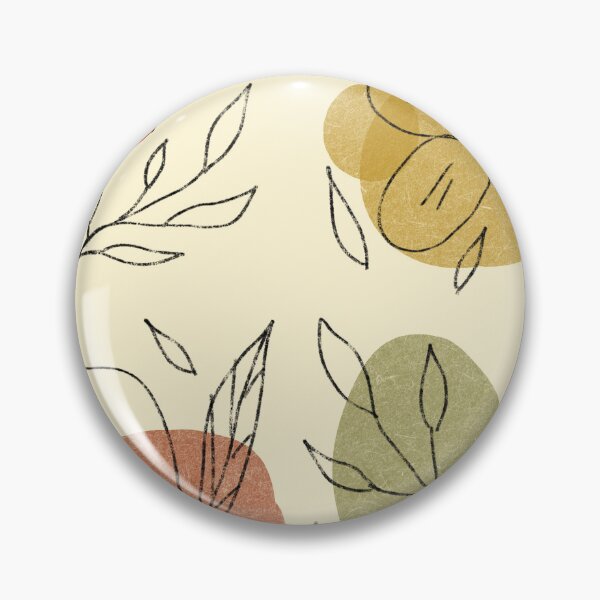 Item preview, Flower leaf geometry shape abstract beige pattern  designed and sold by Yana Mustafina | Boho Soulful Designs.