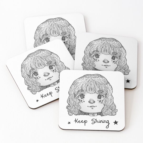 Item preview, Keep Shining (white background)  designed and sold by nonsenseflower.