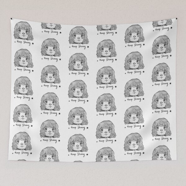 Item preview, Keep Shining (white background)  designed and sold by nonsenseflower.