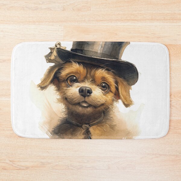 Item preview, Copy of Dog wearing hat,yellow color,abstract,cartoon,Puppy, cub designed and sold by Hermossa-Art.