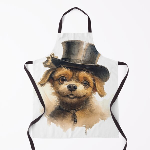 Item preview, Copy of Dog wearing hat,yellow color,abstract,cartoon,Puppy, cub designed and sold by Hermossa-Art.