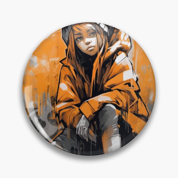 Artikelvorschau, graffiti girl in sketchbook style entworfen und verkauft von nolutsch.