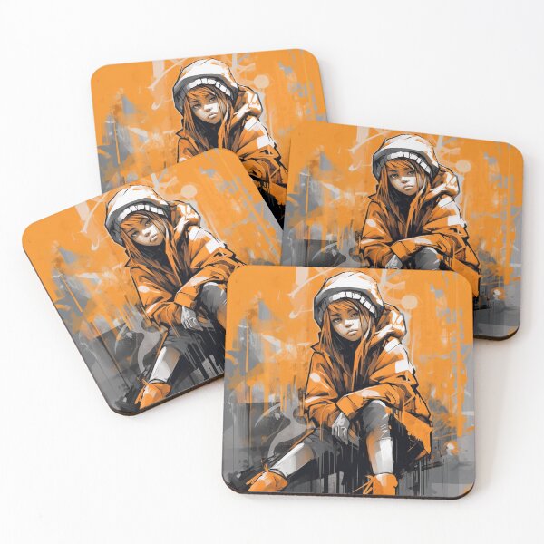 Item preview, graffiti girl in sketchbook style designed and sold by nolutsch.