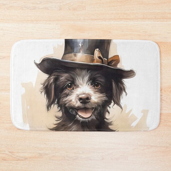 Item preview, Copy of Dog wearing hat,yellow color,abstract,cartoon,Puppy, cub designed and sold by Hermossa-Art.