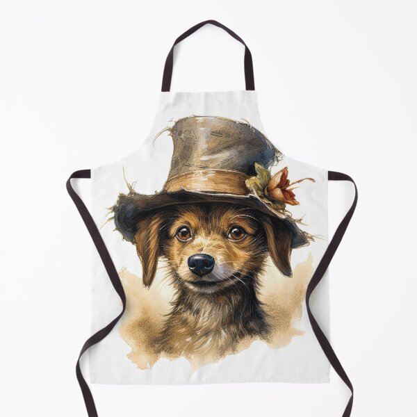 Item preview, Copy of Dog wearing hat,yellow color,abstract,cartoon,Puppy, cub designed and sold by Hermossa-Art.